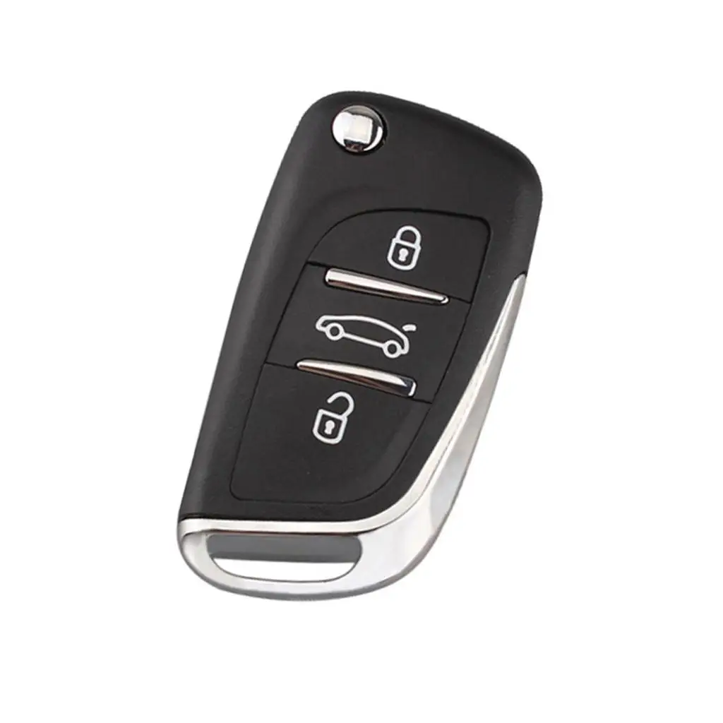 3BTN Flip Remote Key Shell for Citroen C2 Peugeot 306 407 408