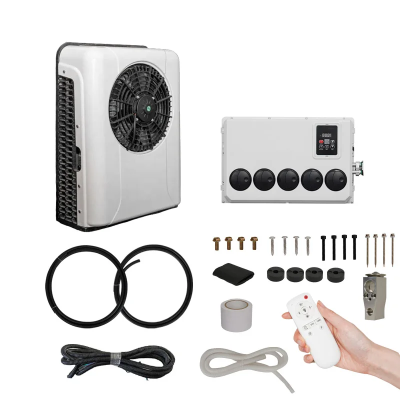 

2023 Newest Design 24V Split Parking Cooler Car 12V Air Conditioner For Truck OEM Customers