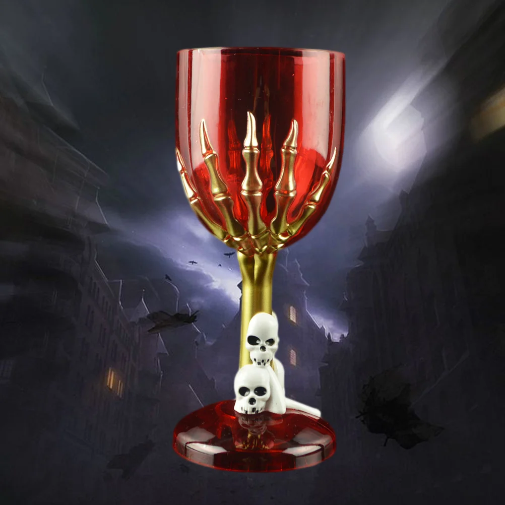 Skull Goblet Halloween Claw Bar Party Prop Drinking Glasses KTV Water Cup Props