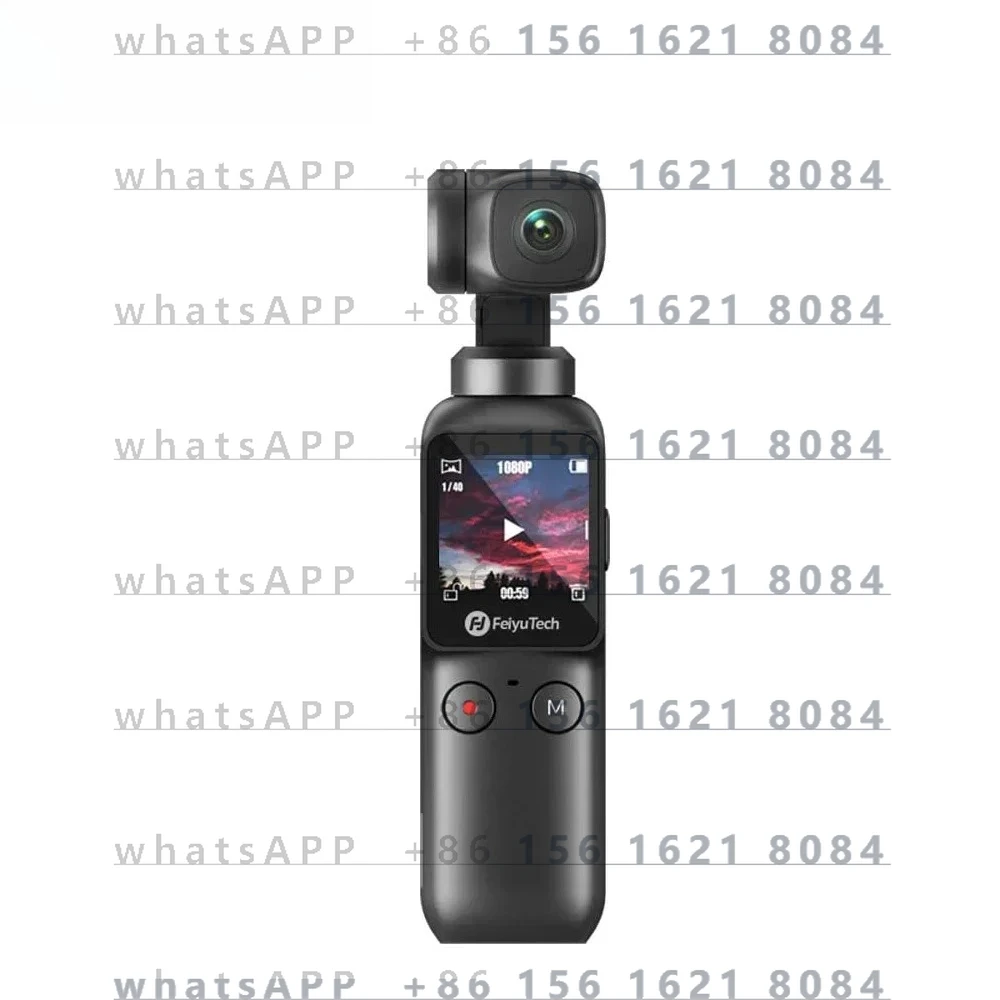 

Pocket 6-Axis 4K HD Gimbal Stabilizer 120 Degree Wide Angle Smart Track Built-in WiFi Control for Vlog Video
