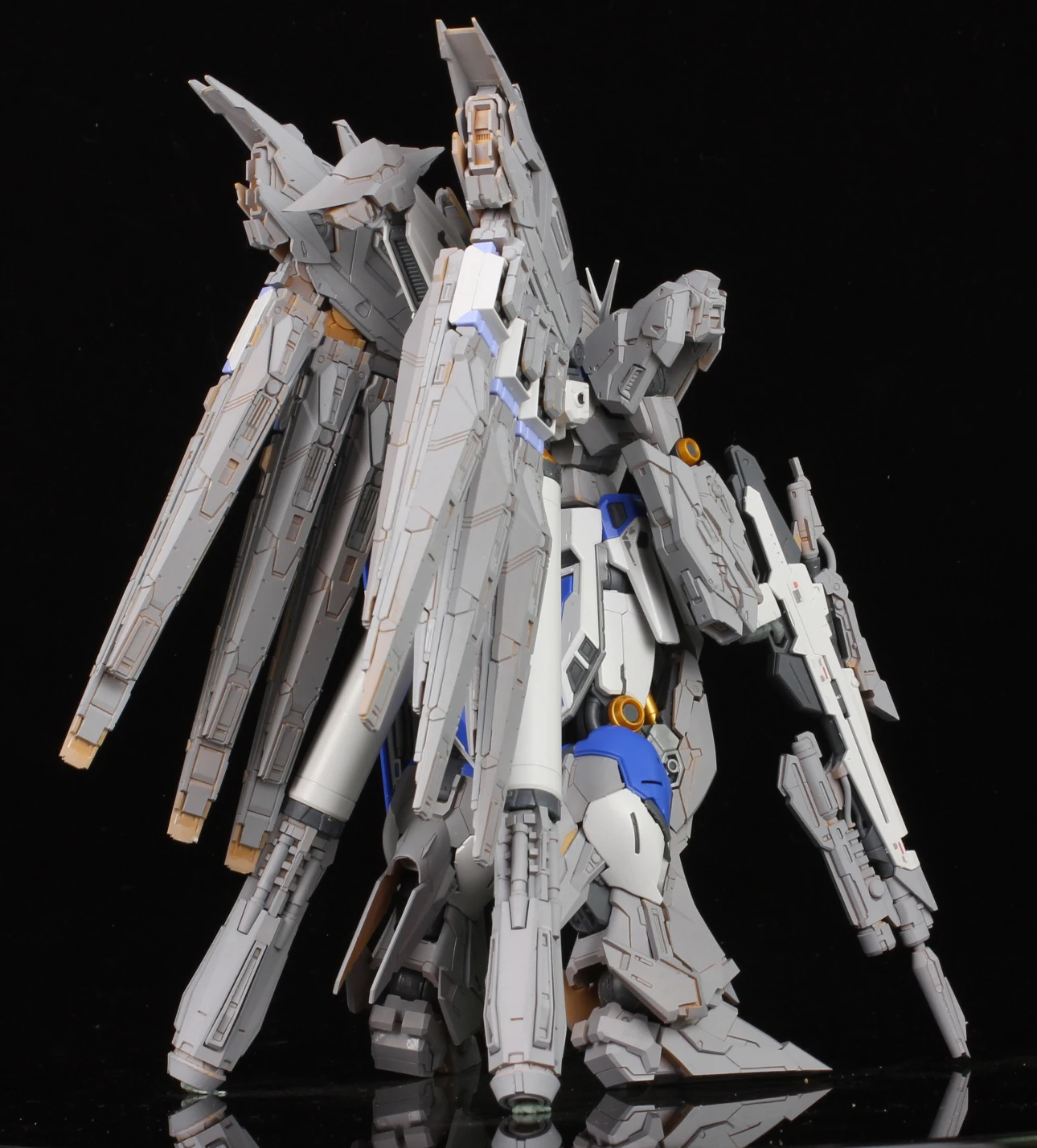 for RG 1/144 RX-93-v2 Hi-Nu Hi v Model RECAST Fortune Meow's