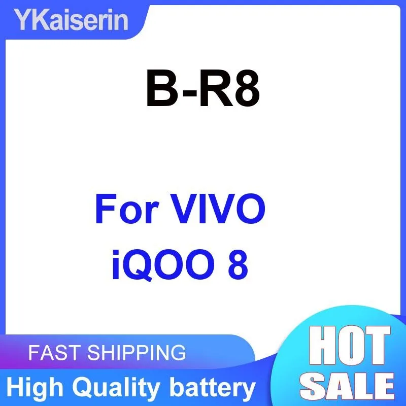 

Аккумулятор мобильного телефона 2175 мАч, сильная совместимость для Vivo Iqoo 8, сменный B-R8