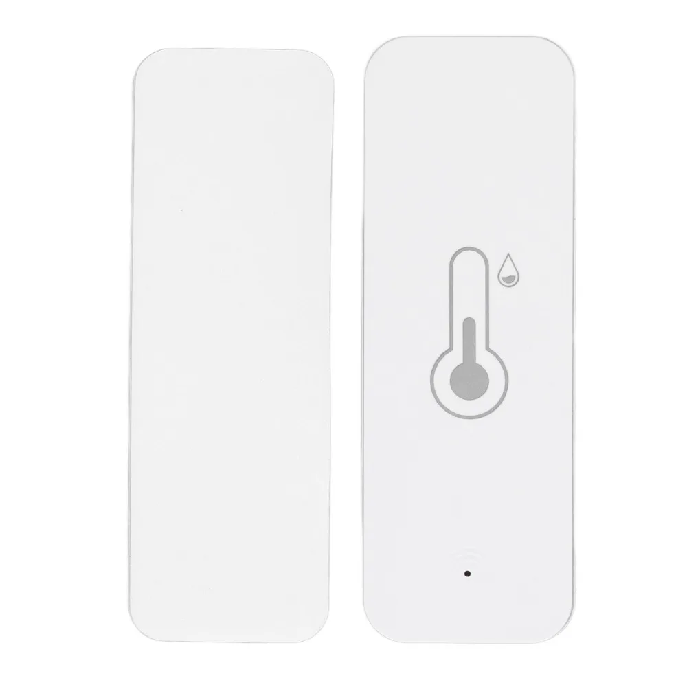 

TH01 Temperature Humidity Sensor WiFi 2.4G -20℃ - 60℃/0% -100.0% RH Hygrometer Thermometer Compatible with Alexa/Google