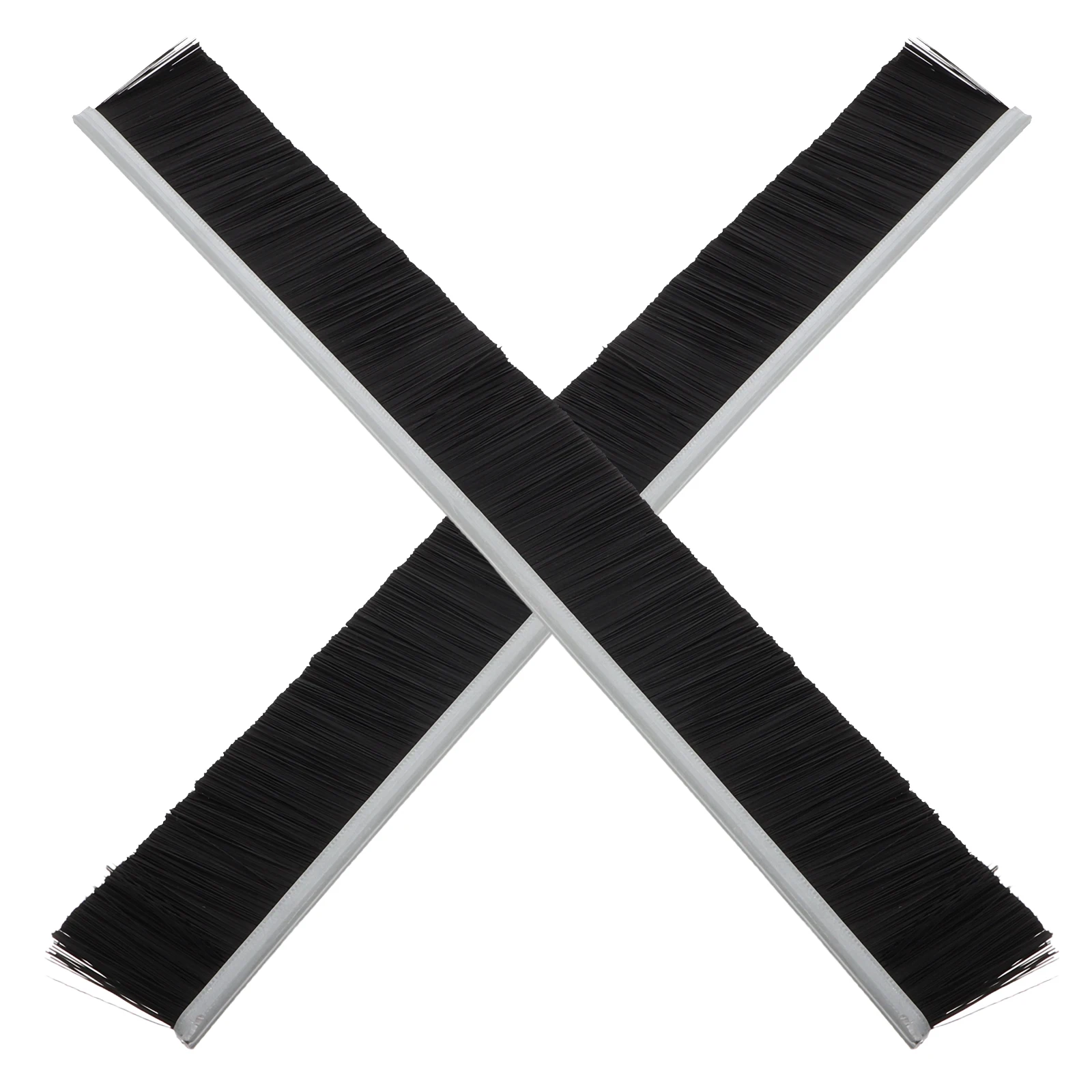 

2pcs Lid Cover Attachment Nylon Seal Strip Dust Water Resistant Durable Cleaning Tool Office Home Use Easy Installation Bristle