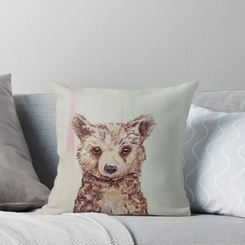 Be Brave Baby Bear Throw Pillow bed pillows Sofa Cover pillow