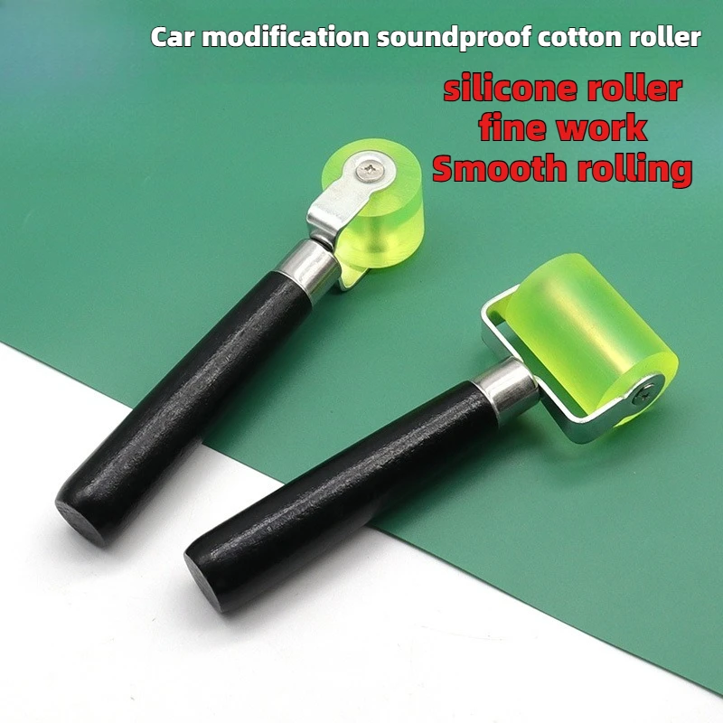 Soundproofing Cotton Roller, Shock-absorbing Plate, Rolling Construction Tool, Ink Embossing Wallpaper Film, Flattening Roller