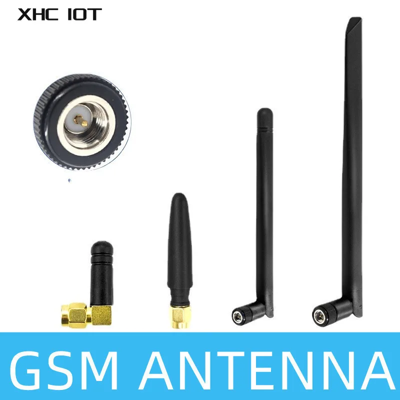 

2pcs NB GSM 3G Wifi Antenna SMA-J 2-6dbi XHCIOT Rubber Antenna Sucker Omnidirectional Wifi Antenna for Wireless Module Modem