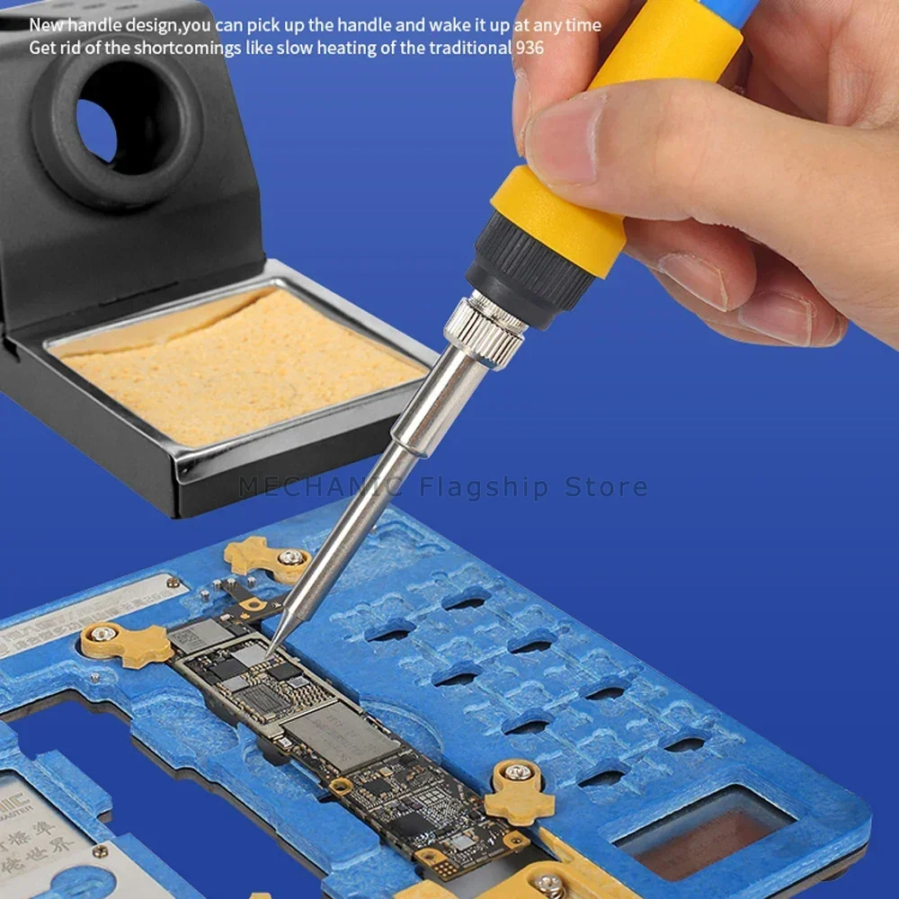 Soldering Stations MECHANIC T12 Pro Mini Digital Display Electric Soldering Iron Adjustable Temp Anti-static Welding Tool