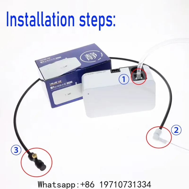 VALUE 100V-240V Air Conditioning Water Automatic Ultra-quiet Condensate Pump Air Conditioner Drainage With atomization system
