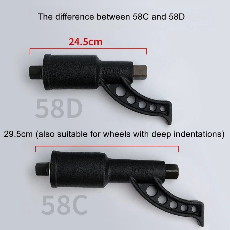 

Truck tire disassembly labor-saving wrench, truck wheel hub labor-saving disassembly maintenance tool, tire disassembly booster