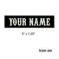 5 iron on