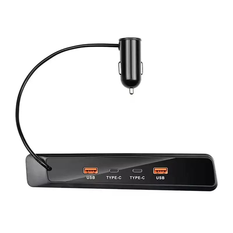 A33K-For Q5L 2018-2024 USB Type-C Fast Splitter Shunt HUB Docking Station