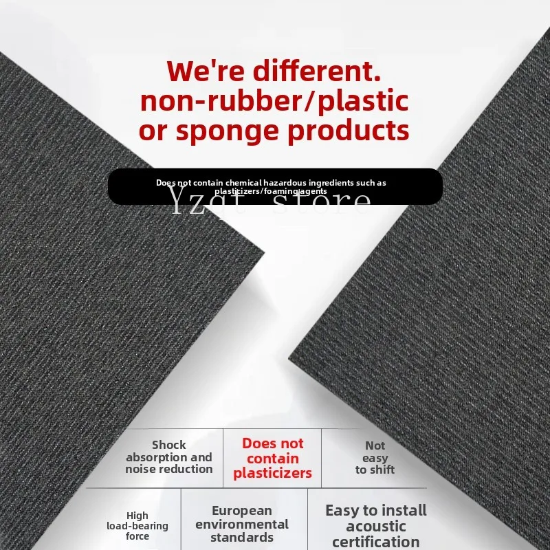 Drum set, muffler pad, piano, shock absorber, sound insulation pad, sewing machine, treadmill, speaker, subwoofer