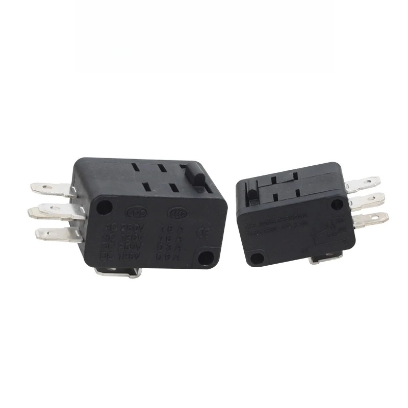 

Комплект из 5 штук подходит для микропереключателей V-152/V-154/V-156, V-15 с двойной кнопкой, 6-контактный, концевой выключатель, двойной нормально открытый контакт.