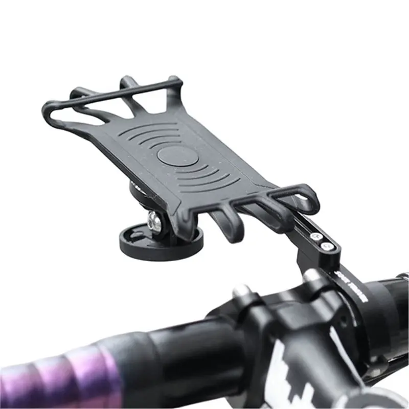 A89E-Bike Mobile Halter Halterung Fahrrad Telefon Mobile Silikon Halter Motorrad Stoßfest Für Garmin Schnittstelle