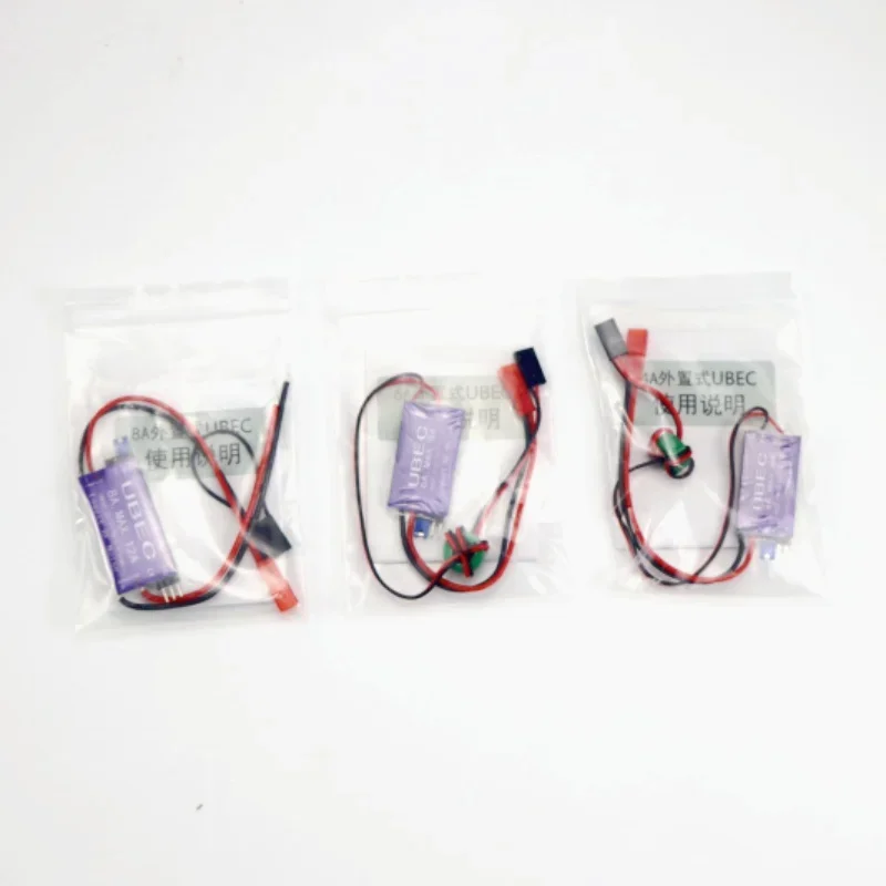 4A 6A 8A Uscita UBEC 5V / 6V 6A / 8A Max 12A 2-6S Lipo / 6-16 celle Ni-Mh Interruttore di ingresso Modello BEC per aerei RC