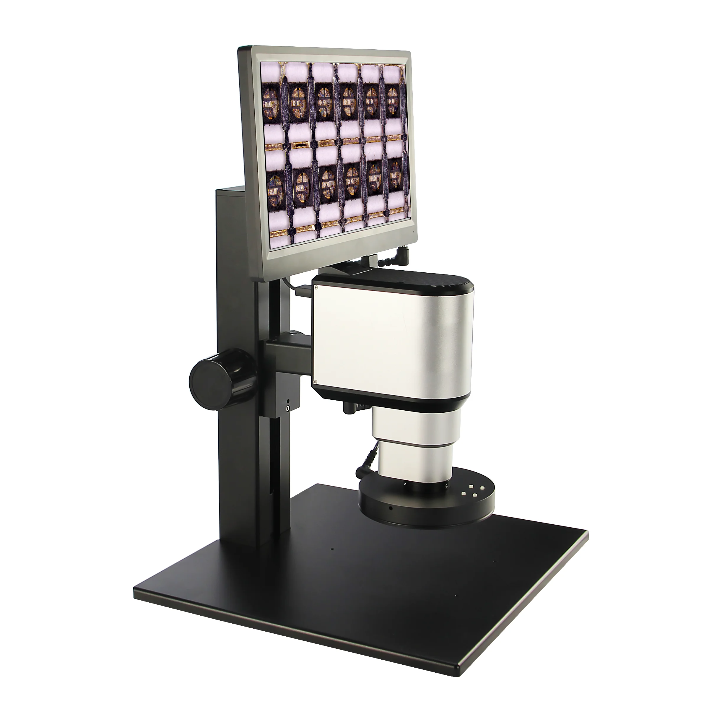 

Ft-Opto FM110AM Моторный зум 0,3-3,0X 4K Интеллектуальный измерительный видеоцифровой микроскоп «все в одном» с экраном 11,6 дюйма