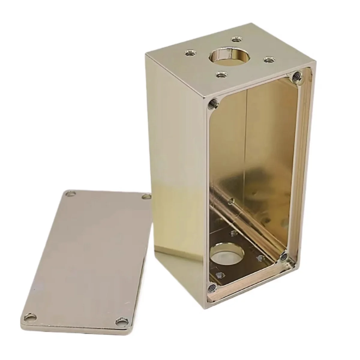 BNC Enclosure Aluminum Shield Box RF Box Electromagnetic Shielding Amplifier Multi-Function Portable Enclosure