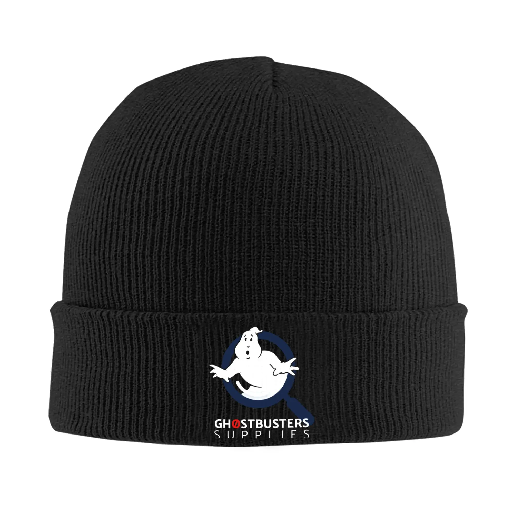Ghosts Movie Skullies Beanies Caps For Men Women Unisex Fashion Winter Warm Knitting Hat Adult Busters Film Halloween Bonnet Hat