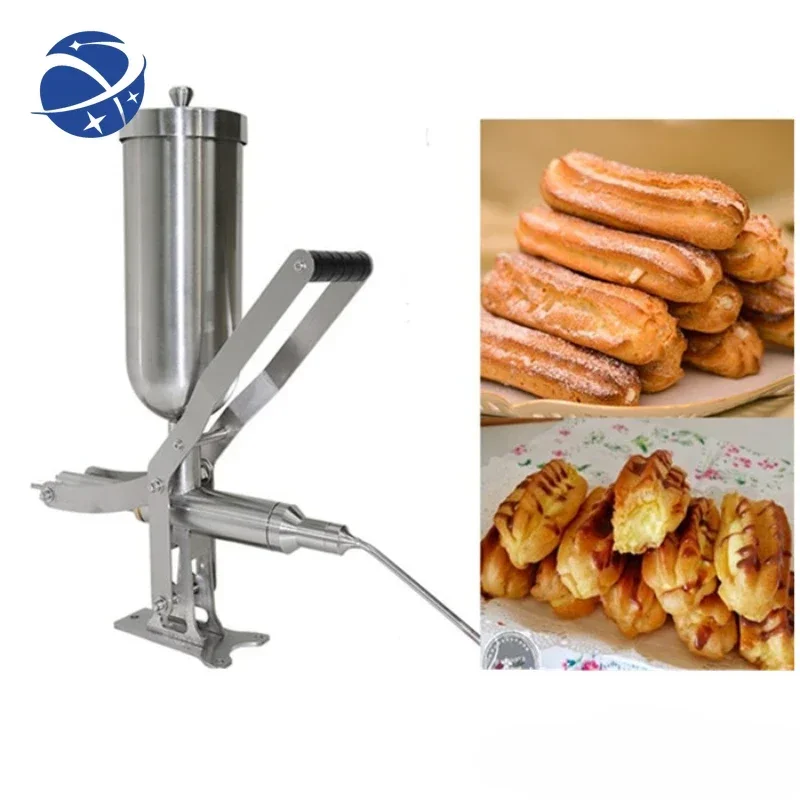 

YYHC Snack filler core jam bread making machine filled churros making machine jam filling machine