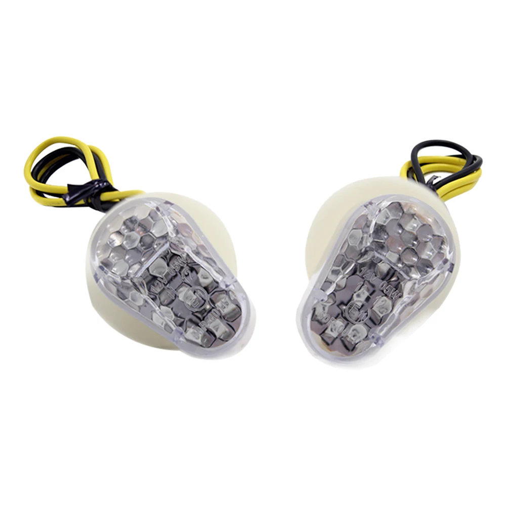 2 Motorcycle Turn Signals LED Indicator Flashing Photoflash Lights Bulb Motor For Yamaha YZF R1 R6 R6S R3 R6S FZ1 FZ6 FZ8 FAZER