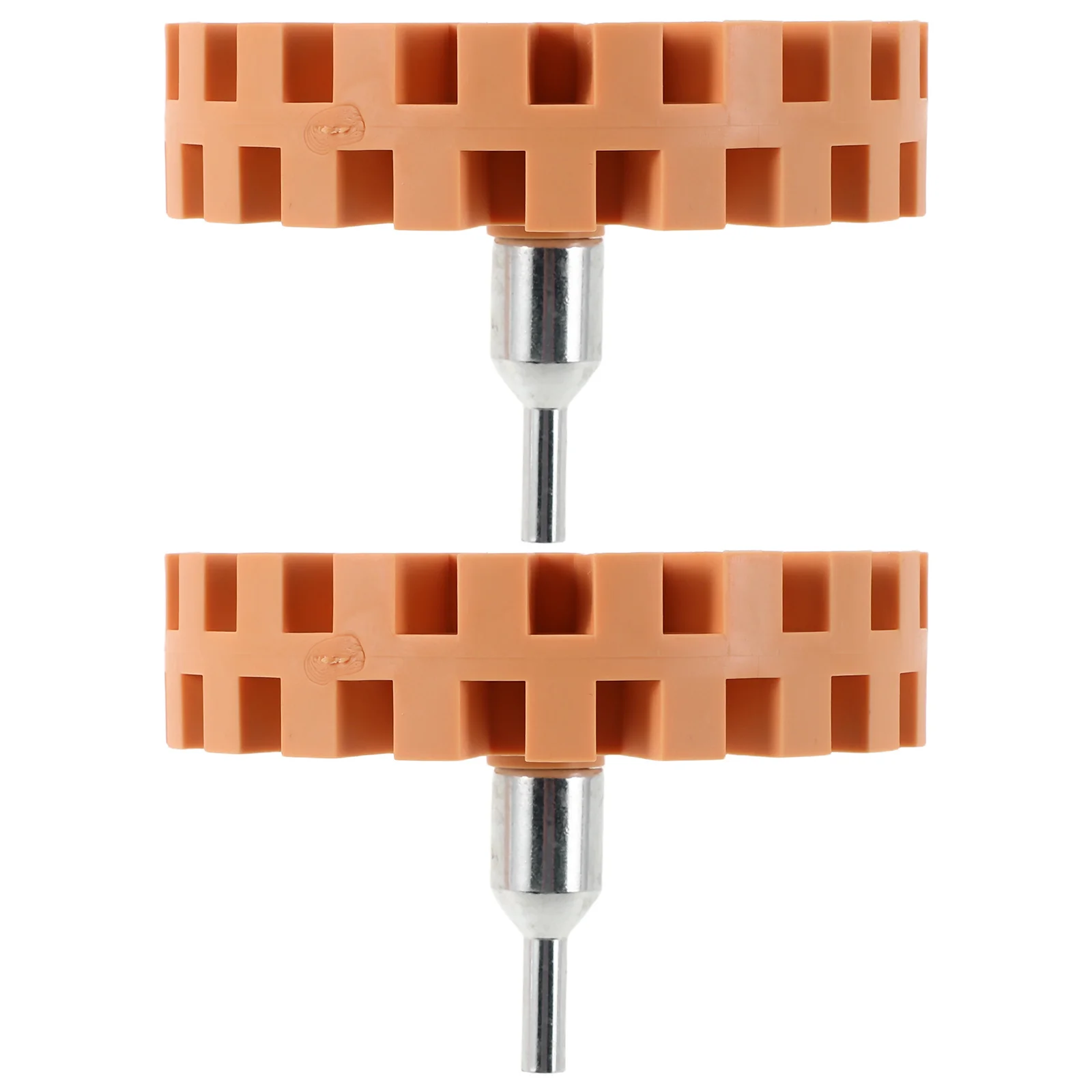 2 قطعة عجلة ممحاة مطاطية مزيل ملصق مائي مسنن الحفر مرفق سيارة لاصق أداة إزالة Rv دراجة نارية شريط فينيل #4