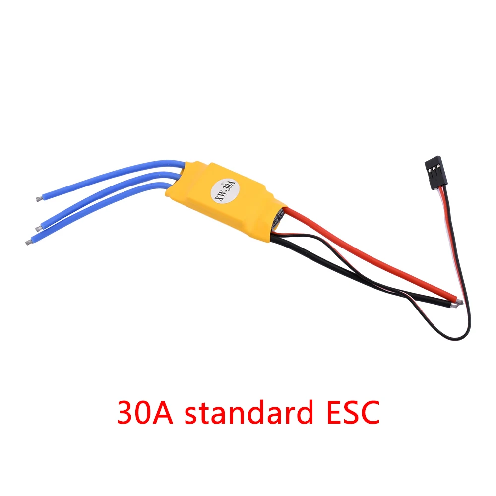 30A 40A RC Brushless Motor Driver Potentiometer ESC 6-16V Speed Controller Module for Airplane Quadcopter Drone Model Helicopter