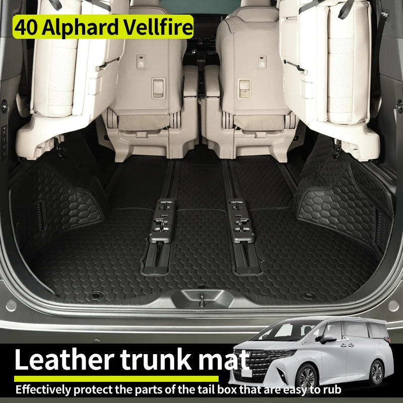 For 2023-2024 Year Alphard Vellfire 40 series Diecast Accessories Interior floor mats and carpets Modification Decoration