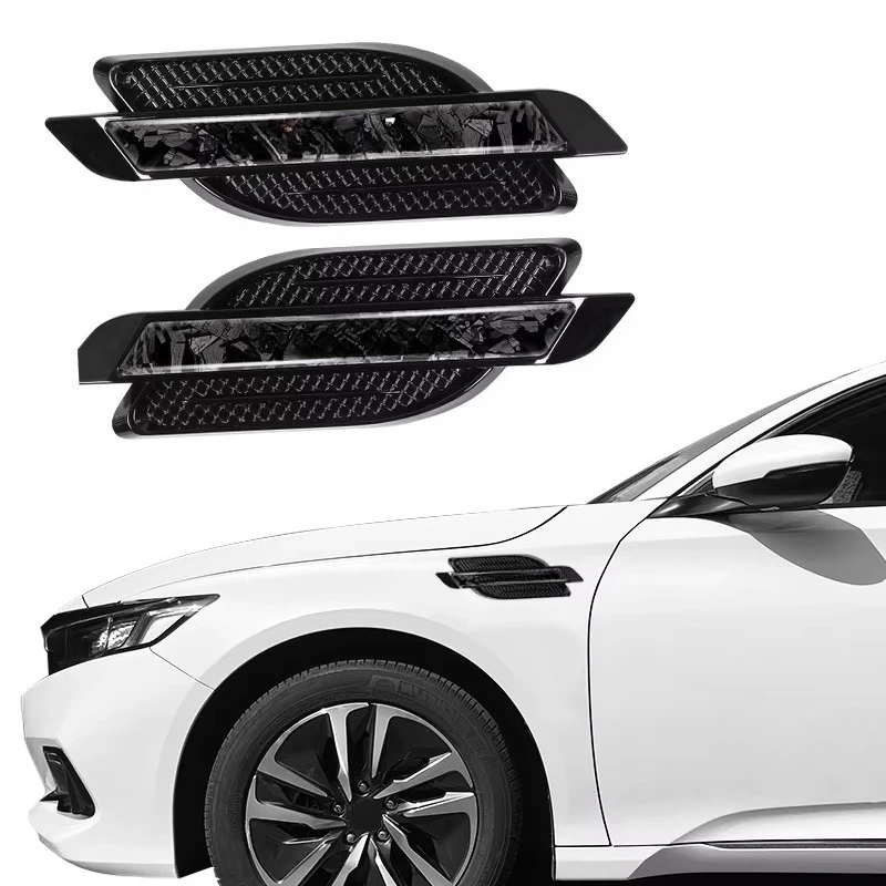 

Car Fender Cover Decorative GM Side Vent Airflow Fender Decorative Sticker