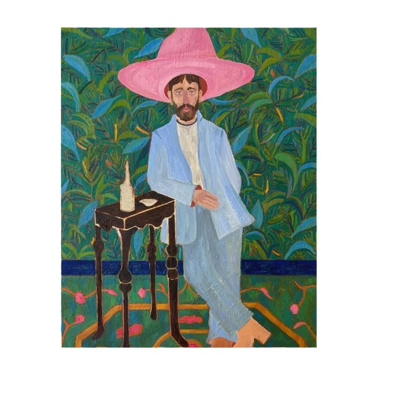 

Light French antique style living room decoration retro dining room bedroom hanging painting art painting