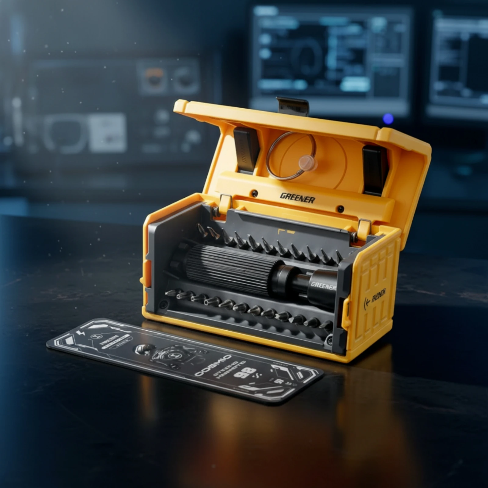 Electronics Repair Technician - Precision Screwdriver Kit Organized Electronics Screwdriver