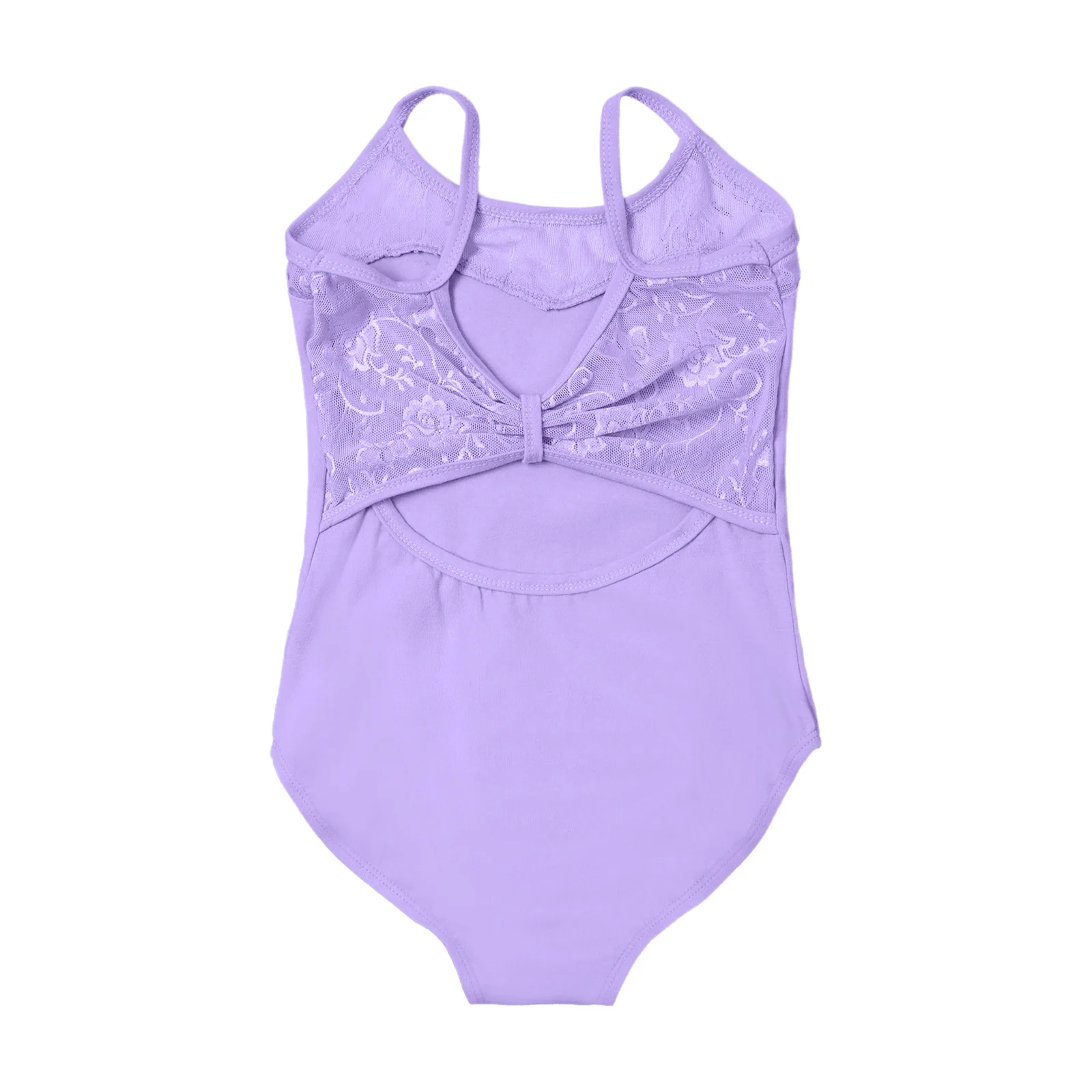 Crianças meninas rendas retalhos ballet collant cintas de espaguete bodysuit para ginástica dança wear prática exame desempenho