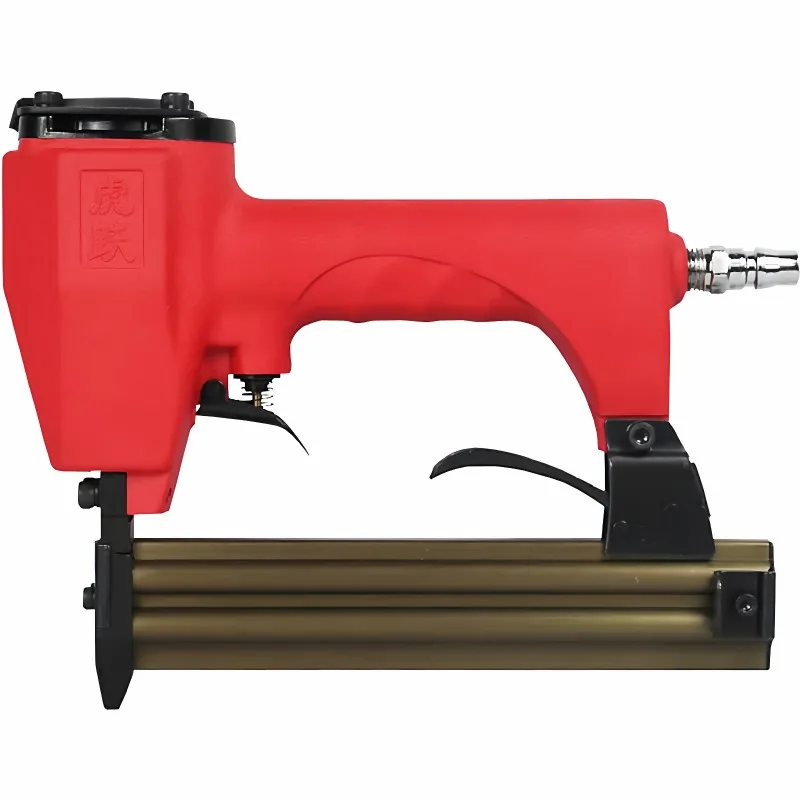 ^For Huyue f30 straight nail gun pneumatic non-stick woodworking air gun row 30 steam nail air pump decoration nail gu