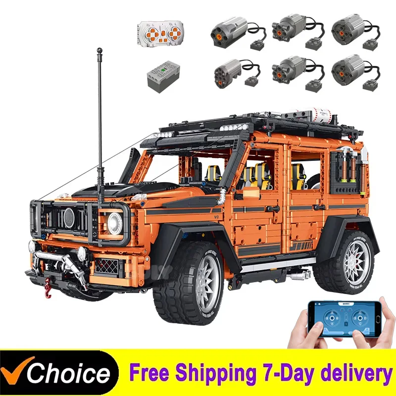 2027 NEW Technical Super Sport Racing Off-Road Car Building Blocks Classic 1:8 Car Model Bricks Ornament Toys For Boys Gifts