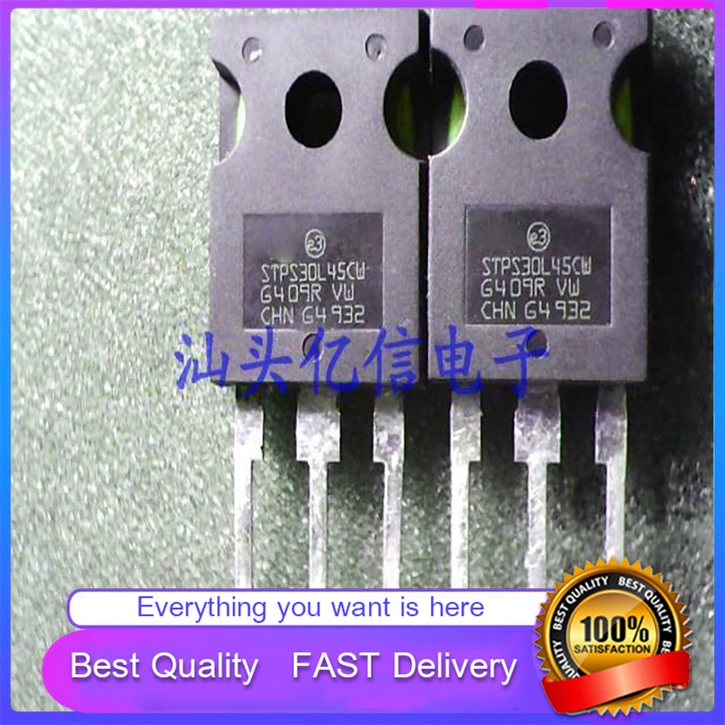 

10Pcs/Lot New Original STPS30L45CW 30A45V Triode Good Quality In Stock
