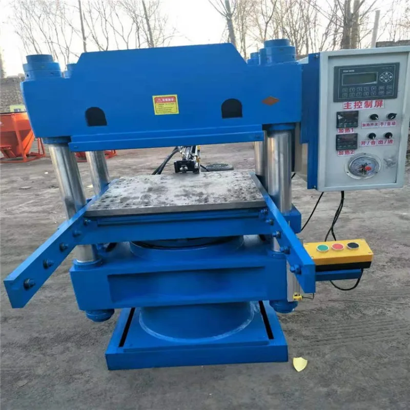 Rubber Hot Press Setting Machine, Nylon Rubber Hydraulic Vulcanizing Machine, Four-column Forming