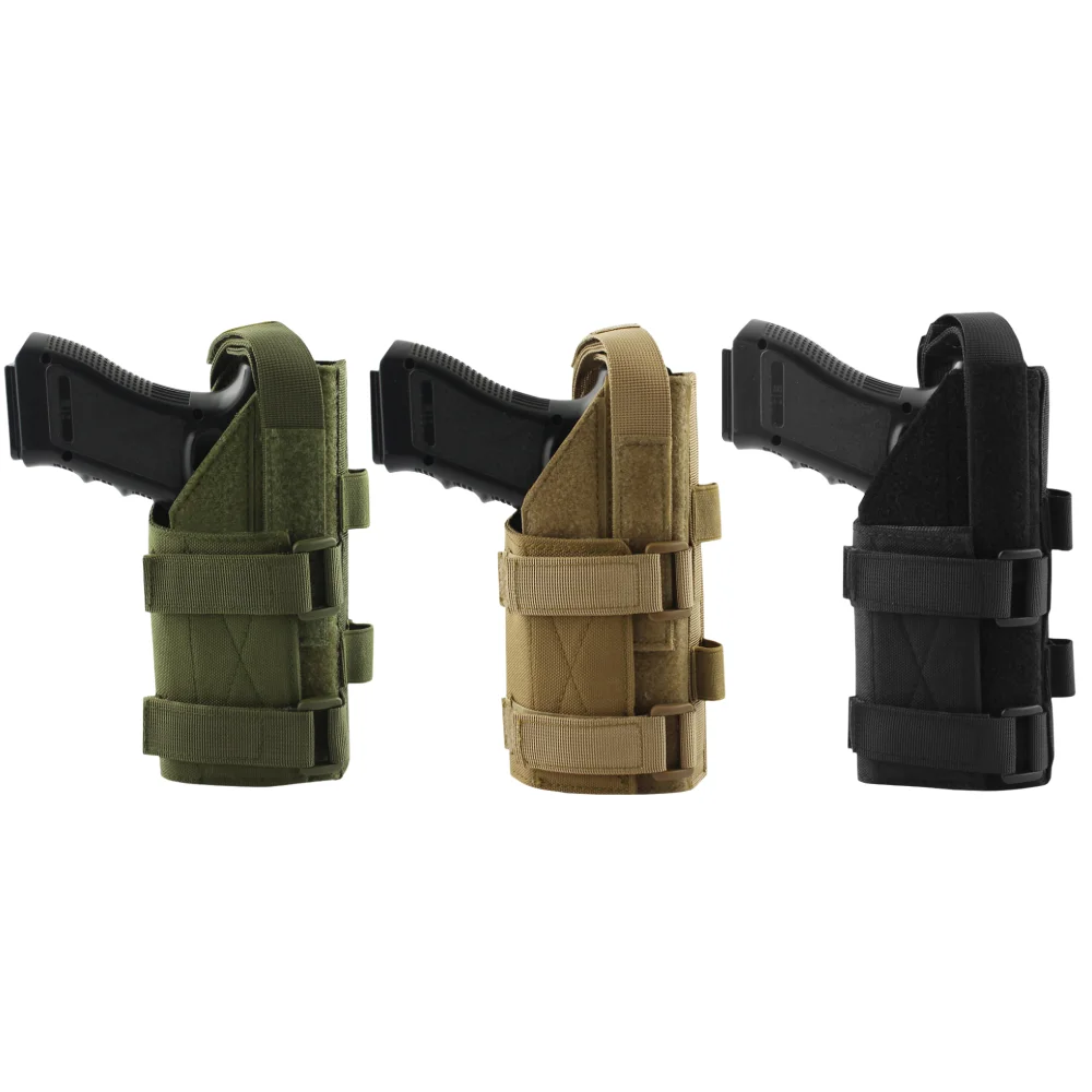 Hunting Gun Holster Molle Modular Belt Pistol Holster For Right Handed Shooters M9 1911 Glock 17 19 22 23 31 32 34 35