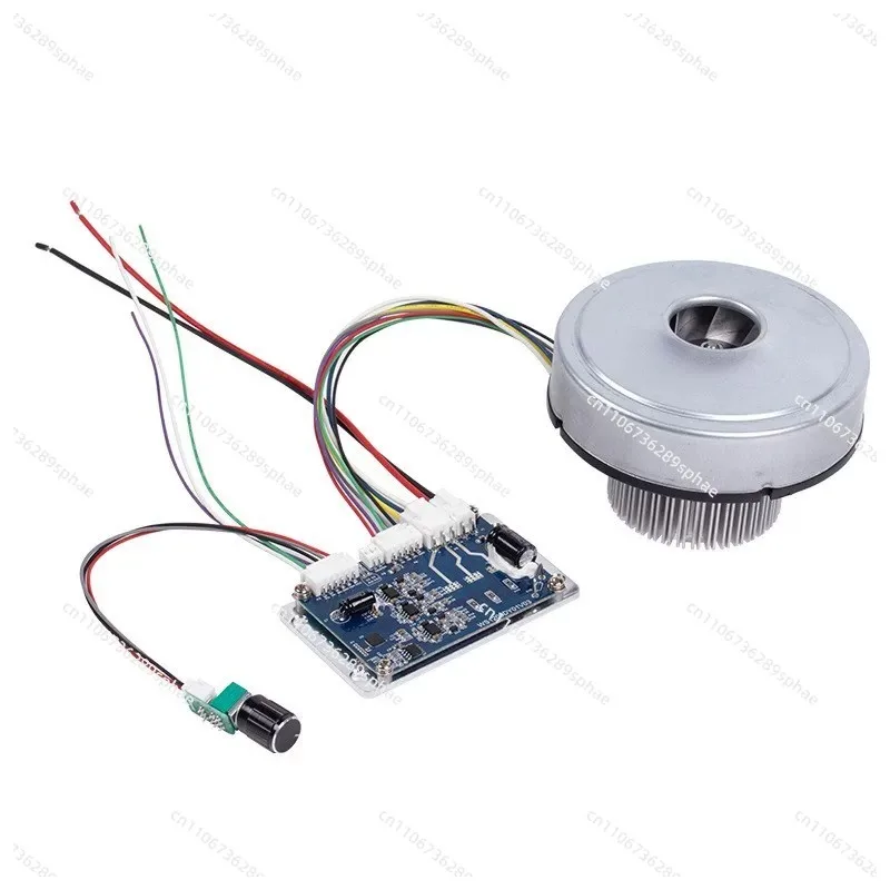 48V High‑Air‑Volume Adjustable‑Speed Three‑Phase DC Brushless High‑Pressure Centrifugal Blower Fan