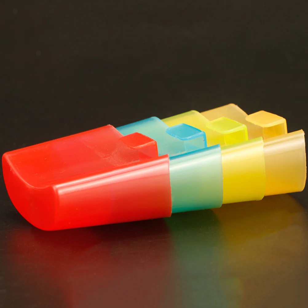 8 pçs rack de biscoito portátil saco de chá titular clipe garrafa gadget biscoitos titular para beber copo escritório lanche armazenamento pequeno