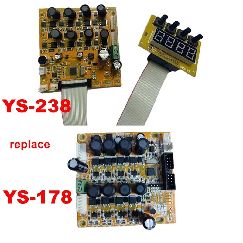 motherboard para led blinder light main control pcb board ys238 substituir ys178 rgbw 4x100w 01