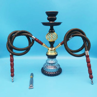 Travel Arab hookah double pipe hookah set hookah shisha accessories home hookah pipe