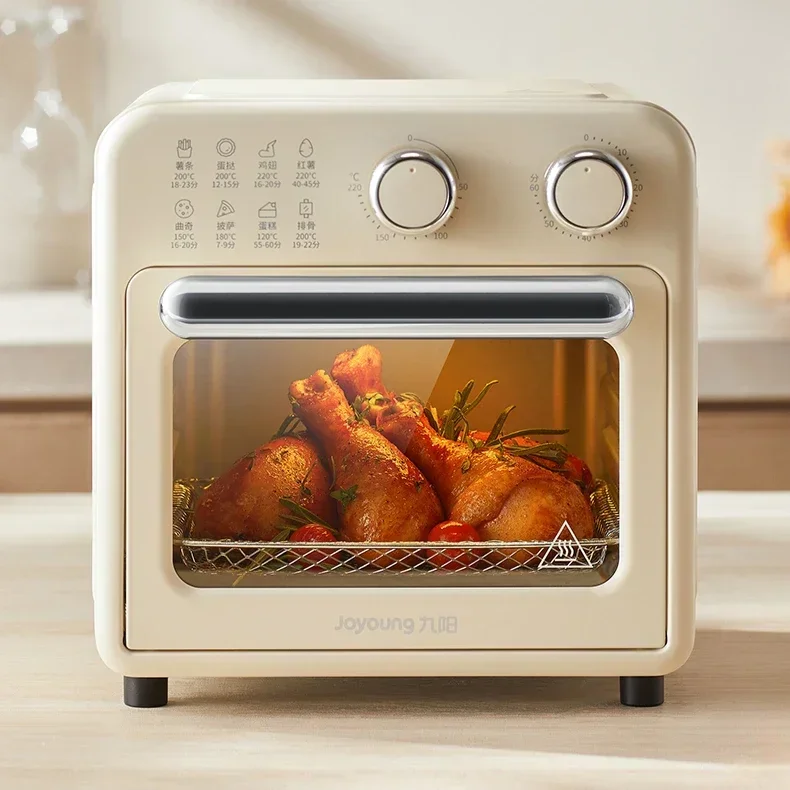 Household air fryer oven. Visual. Large capacity. Integrated multifunctional baking machine. Stylish and practical