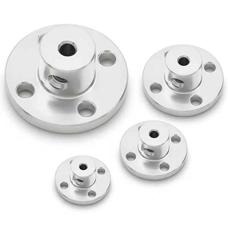 3mm 3.17mm 4mm 5mm 6mm 6.35mm 7mm 8mm 10mm 11mm 12mm  Rigid Flange Coupling Motor Guide Shaft Coupler Motor Connector