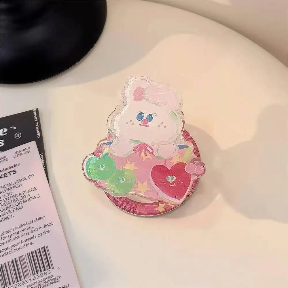 INS شعبية جديدة الوردي فتاة الكرتون حامل الهاتف المغناطيسي، جميلة وعملية، الموصى بها Toktok قوس. #2