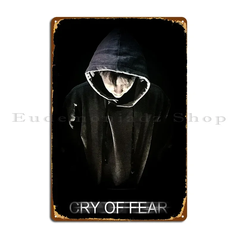 Cry Of Fear Art Metal Sign Printing Retro Create Living Room Cinema Tin Sign Poster