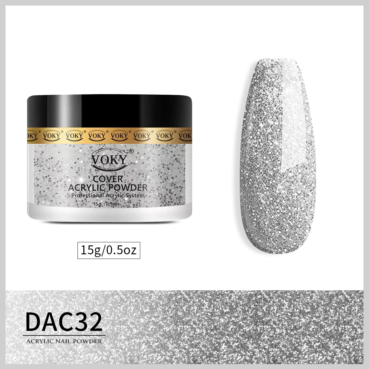 Polvo acrílico Polvo de uñas profesional para uñas acrílicas para usar con líquido de uñas acrílico monomero