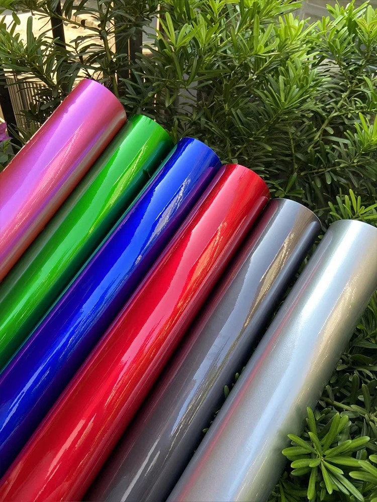 AliExpress POCO LOCO Metallic Glossy Candy Vinyl Car Wrap Film Wrapping Foil Sticker Decal for Motorcycle Bicycle Auto Decal