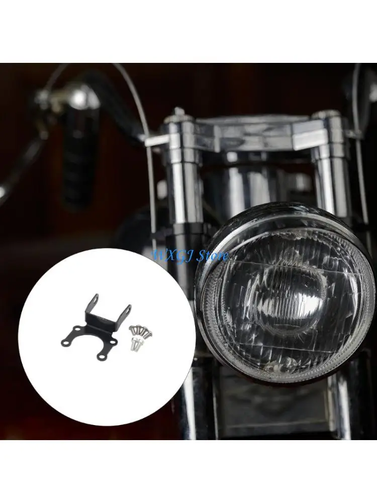 

37JE Heavy Duty Motorcycle Headlight Holder Weatherproof Metal Structure Easy DIY