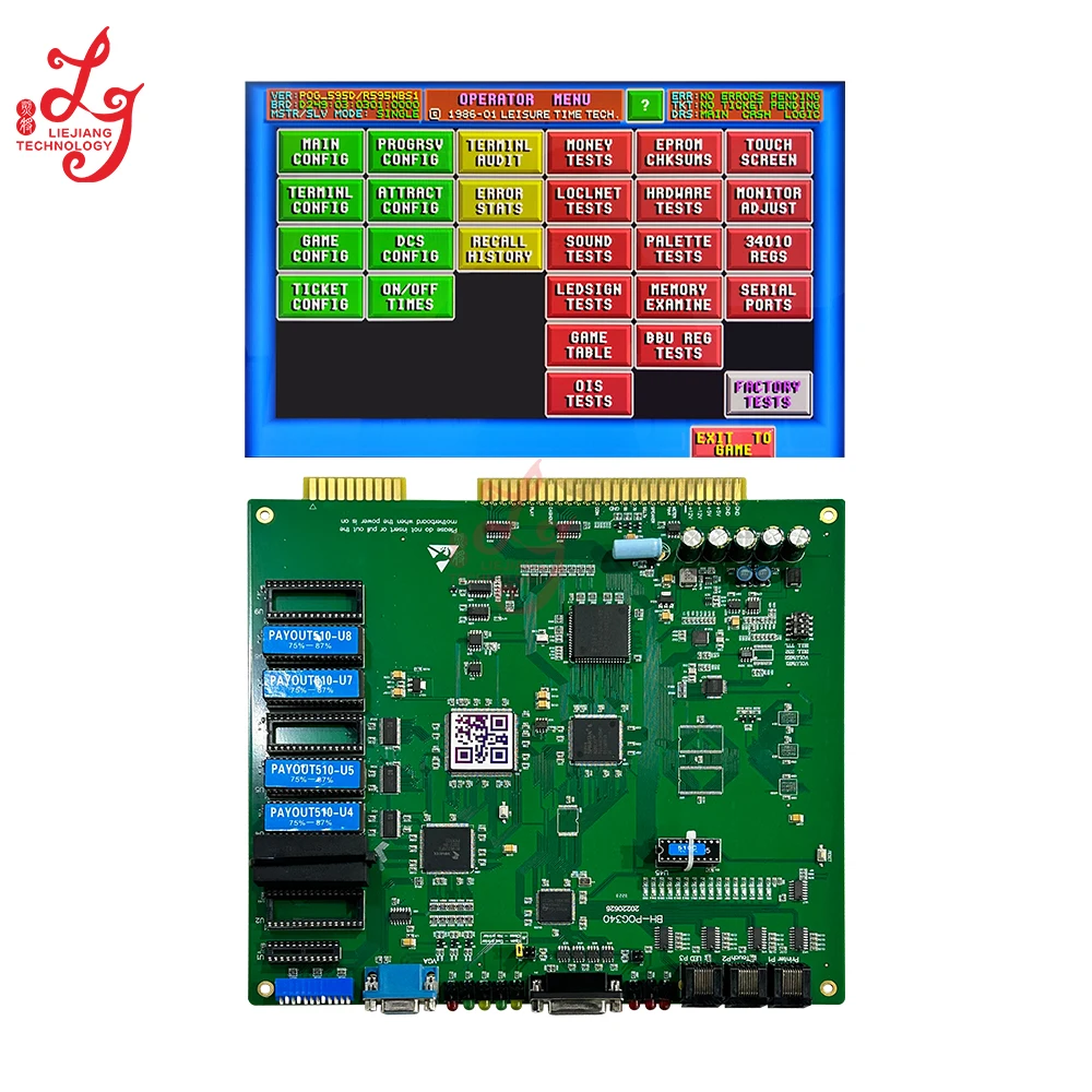 

2026 Premium The Most Popular Game Board POT O Gold POG 510 Version Game Boards Arcade Skilled Game Board for Sale