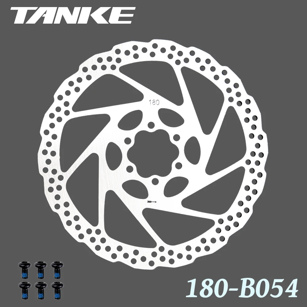 TANKE Fahrrad Scheibenbremse 140 160 180 203 Rotoren mit Schrauben hydraulische Bremse Straße Mountainbike MTB Öl Slick Rotor Fahrradteile